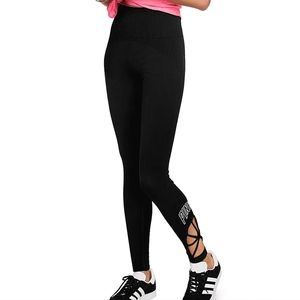 OFFER💋NEW💋 PINK Victoria's Secret SEAMLESS Strappy Tummy Control Leggings, XS